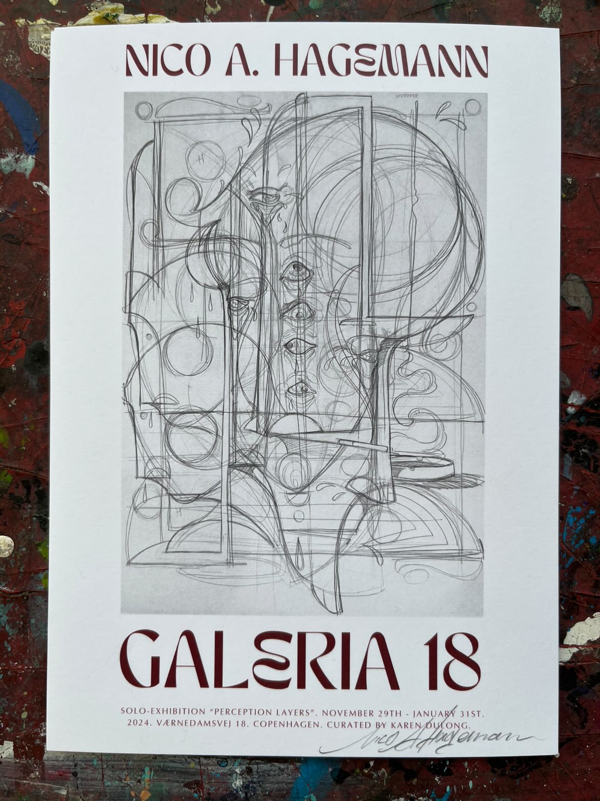 Signed Postcard
